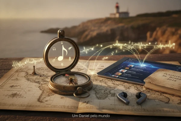 A musica como bussola cultura e como montar sua playlist de bordo em 2026