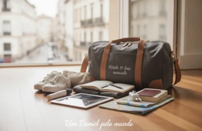 Mala de mão para 15 dias: O método definitivo para viajar leve